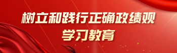 树立和践行正确政绩观学习教育